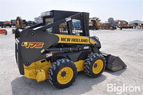 2009 new holland l175 skid steer|new holland l175 spec sheet.